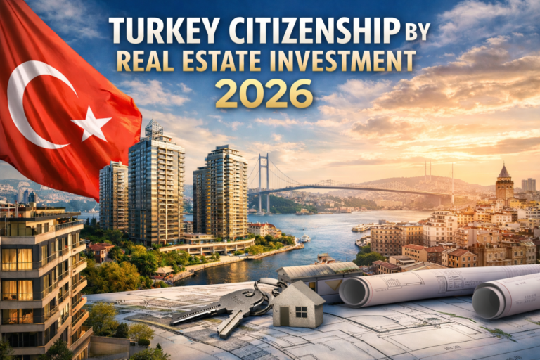 الجنسية التركية عن طريق الاستثمار العقاري في 2026