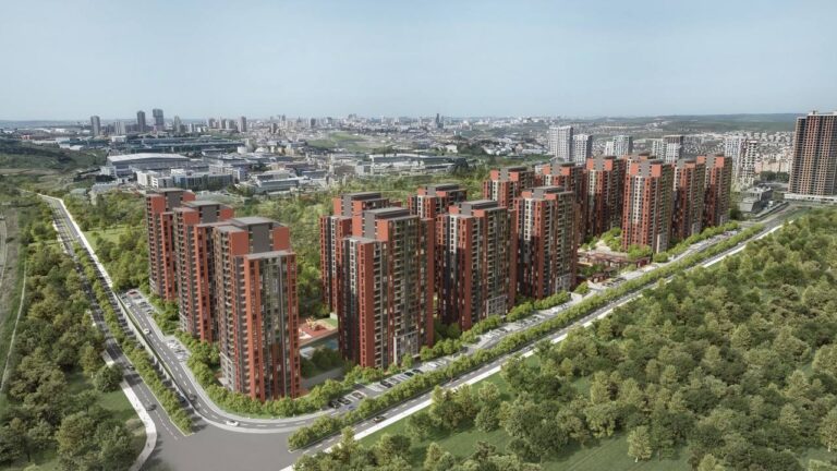 Luxury residential project in Istanbul for investment and Turkish citizenship